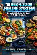 The Sub-4:30 Fueling System: Vegan, Mediterranean, Eastern Editions